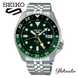 �Z�C�R�[ SEIKO �t�@�C�u�X�|�[�c 5�X�|�[�c 5 Sports SKX Sports Style �������� GMT 42.5mm 10�C���h�� �����Y�r���v ���K�i SBSC019
