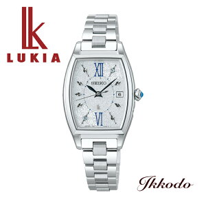 【2025 Holiday Season Limited Edition】セイコー SEIKO ルキア 限定 LUKIA Grow ソーラー電波 10気圧防水 レディース腕時計 正規品 SSVW239