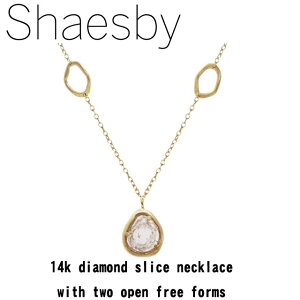 �|�C���g15�{�I�IShaesby �V�F�C�X�r�[ USA�� diamond slice neckiace with twoopen freeforms �X���C�X�_�C�������h�l�b�N���X K14�� ��pBOX�t�� ���K�㗝�X�ؖ����t�� ���K�㗝�X�i �y�V�V�i���o��I! 31487.Y4