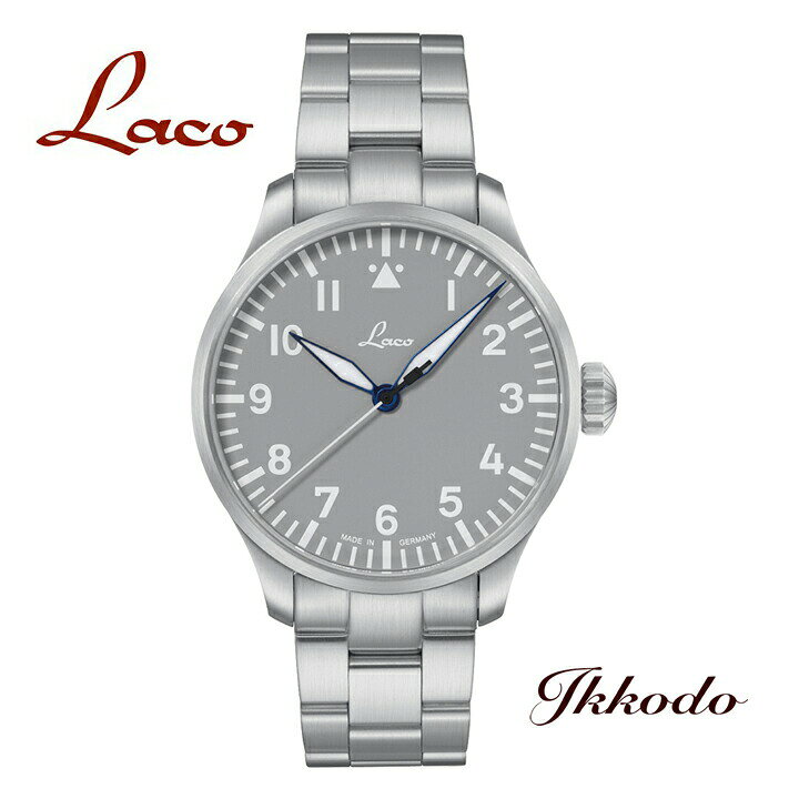 Laco (ラコ) パイロット アウクスブルク39 グラウ 細かっ 自動巻き 
