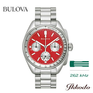 �u���[�o BULOVA ���i�p�C���b�g�N���m�O���t Lunar Pilot Chronograph ���[���E�H�b�` �N�H�[�c 45�~�� �ւ����U�[�o���h�t�� 5�C���h�� ���K�i 3�N�ۏ� 96K115