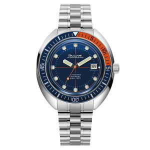 �u���[�o BULOVA�@Devil Diver/�f�r���_�C�o�[ �������� 44�~�� �u���[�_�C���� �X�e�����X�P�[�X���u���X 20�C���h�� ���{�������K�i 3�N�ۏ� 96B321