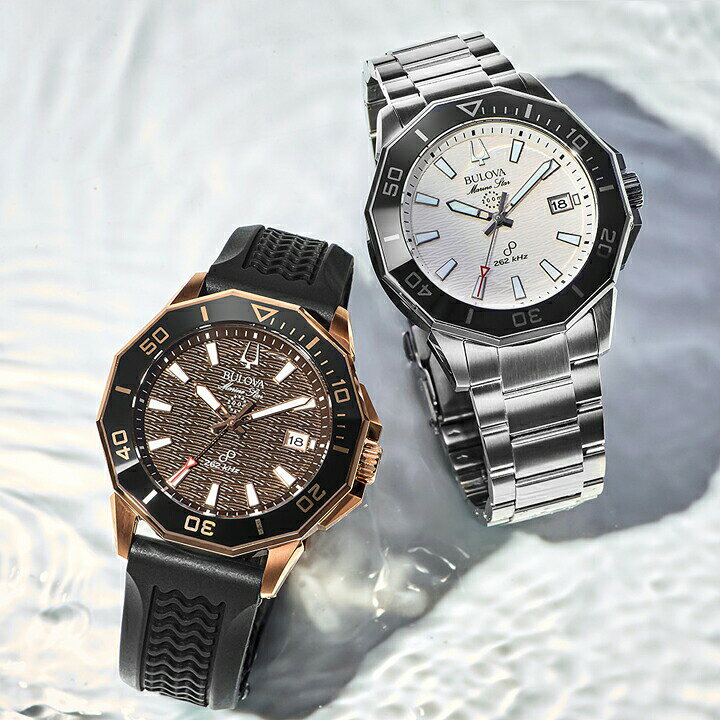 楽天市場】ブローバ BULOVA マリンスター シリーズC クォーツ 43mm  