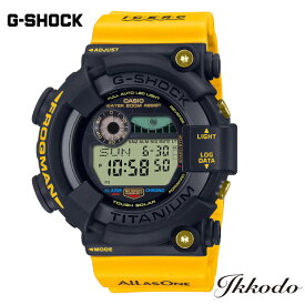【アイサーチ・ジャパン コラボレーションモデル イルクジ】G-SHOCK Gショック カシオ CASIO FROGMAN フロッグマン ソーラー 200m潜水用防水 耐衝撃構造 国内正規品 メンズ腕時計 1年間メーカー保証 GW-8200K-9JR GW8200K9JR
