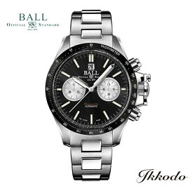 ボールウォッチ BALLWATCH レーサークロノグラフ COSCクロノメーター認定 自動巻き ステンレスケース&ブレス セラミックベゼル 100m防水 最長5年間保証 国内正規品 腕時計 CM2198C-S1CJ-BK 【CM2198CS1CJBK】