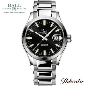{[EHb` BALLWATCH GWjAM }[xCg 80Ԏ А[ug COSCNm[^[ 904LXeX 40mm 100mh Œ5Nۏ Ki rv NM9032C-S1CJ-BK NM9032CS1CJBK