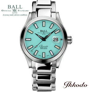 8/16���I�[�o�[�z�[���`�P�b�g�v���[���g �{�[���E�H�b�` BALLWATCH �G���W�j�AIII �}�[�x���C�g �N���m���[�^�[ �������� �^�[�R�C�Y�u���[������ 904L�X�e�����X �ώ���80,000A/m 100m�h�� �Œ�5�N