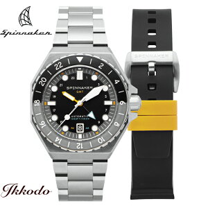 �X�s�j�J�[ �f���} SPINNAKER DUMAS GMT �������� 44mm 300M�h�� �r���v ���{�������K�i 2�N�ۏ� SP-5119-11 SP511911