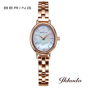 BERING x[O Ladies Unisex Classic Oval Link NVbN I[oN [YS[h fB[X 20×24mm 3Ch rv {Ki 3Nԃ[J[ۏ 11020-760 11020760