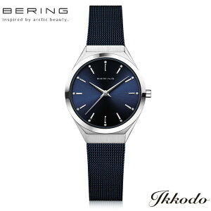 【あす楽】BERING ベーリング ULTRA SLIM ウルトラスリム クォーツ 29mm レディース腕時計 正規品 3年間メーカー保証 女性 18729-307