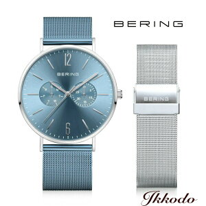 BERING �x�[�����O 2024 Arctic Blue �N�H�[�c 40mm 3�C���h�� �r���v ���{�������K�i 3�N�ԃ��[�J�[�ۏ� 14240-809-J 14240809J