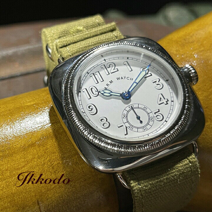 楽天市場】M.R.M.W. モントルロロイ The Cushion Watch ザ・クッション  