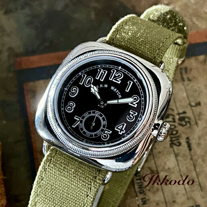 楽天市場】M.R.M.W. モントルロロイ The Cushion Watch ザ・クッション  
