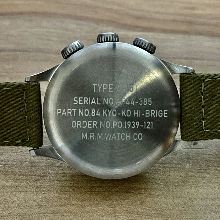 楽天市場】M.R.M.W. モントルロロイ TYPE A-15 Elapsed Time watch 