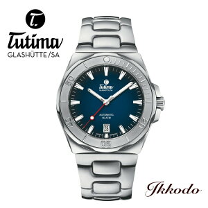 ``} Tutima Glashutte/SA M2 ZuV[YS XeXP[XuX 50Ch 40mm u[ {Ki I[i[YNuo^3Nۏ Yrv j am 6156-04y615604z