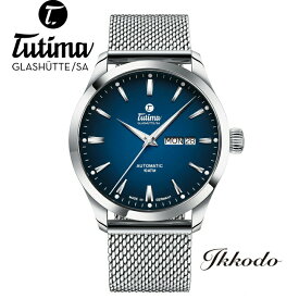 チュチマ Tutima Glashutte/SA フリーガースカイ ステンレスケース ブレス 10気圧防水 41mm 日本国内正規品 2年保証 メンズ腕時計 男性 紳士 6105-22【610522】