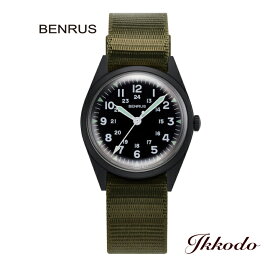 BENRUS ベンラス DTU 2A/P Series クォーツ 34mm 3気圧防水 腕時計 日本国内正規品 1年間メーカー保証 DTU-2A/P-BKKH【DTU2APBKKH】