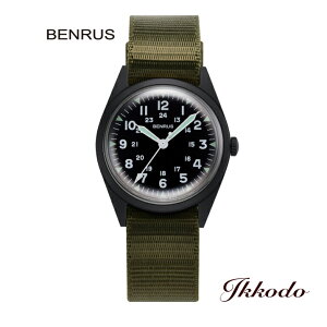 BENRUS �x�����X DTU 2A/P Series �N�H�[�c 34mm 3�C���h�� �r���v ���{�������K�i 1�N�ԃ��[�J�[�ۏ� DTU-2A/P-BKKH�yDTU2APBKKH�z