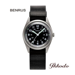 BENRUS �x�����X DTU 2A/P Series �N�H�[�c 34mm 3�C���h�� �r���v ���{�������K�i 1�N�ԃ��[�J�[�ۏ� DTU-2A/P-SVBK�yDTU2APSVBK�z