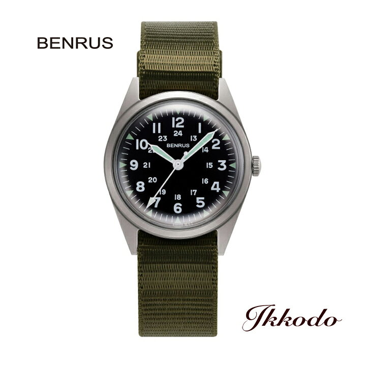 楽天市場】BENRUS ベンラス DTU 2A/P Series クォーツ 34mm 3気圧防水  