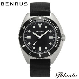 BENRUS ベンラス TYPE-I SILVER クォーツ 42mm 10気圧防水 メンズ腕時計 日本国内正規品 1年間メーカー保証 TYPE-I SL TYPEISL