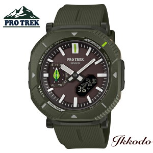 PRO TREK×���{���R�ی싦��×������̃s�N���X �R���{���[�V�������f�� �v���g���b�N Hiker Line �J�V�I CASIO �^�t�\�[���[ 46mm 10�C���h�� ���K�i �r���v PRJ-B001NJ-3JR PRJB001NJ3JR