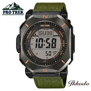 PROTREK �v���g���b�N Climber Line �J�V�I CASIO �\�[���[�d�g 46.4mm 10�C���h�� ���K�i �r���v PPRW-69YB-3JF PRW69YB3JF