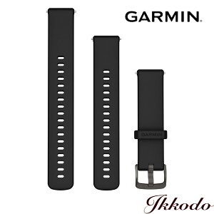 GARMIN(K[~) Xgbv Quick Release oh 18mm Silicone Black / Venu 4 010-13406-02 0101340602