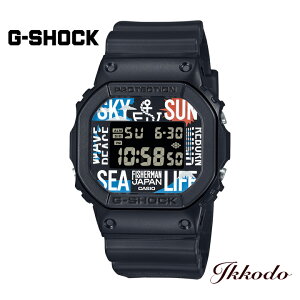 Reborn Art Festival × FISHERMAN JAPANR{[Vf G-SHOCK GVbN JVI W[VbN 42.8mm 20Ch ϏՌ\ Ki DW-5600RF24-1JRyDW5600RF241JRz