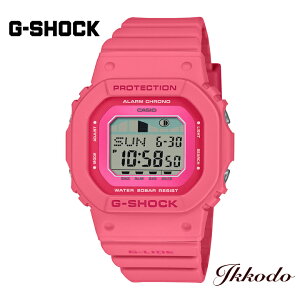 G-SHOCK G�V���b�N �J�V�I G-LIDE WOMEN �N�H�[�c 40.5mm 20�C���h�� �ϏՌ��\�� ���K�i �r���v GLX-S5610-4JF GLXS56104JF