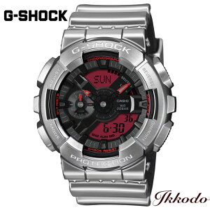 G-SHOCK G�V���b�N �J�V�I �W�[�V���b�N 110�V���[�Y �N�H�[�c 48.8mm 20�C���h�� �ϏՌ��\�� �������K�i GM-110YRA-8AJF GM110YRA8AJF