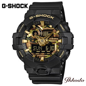 G-SHOCK G�V���b�N �J�V�I BOLD CAMO SERIES, CAMO AND GOLD GA-700�V���[�Y 53.4mm 20�C���h�� ���K�i �����Y�r���v GA-700CF-1AJF GA700CF1AJF