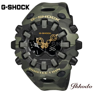G-SHOCK G�V���b�N �J�V�I BOLD CAMO SERIES, CAMO AND GOLD GA-V01�V���[�Y 58.2mm 20�C���h�� �ϏՌ��\�� �������K�i �r���v GA-V01CMG-3AJF GAV01CMG3AJF