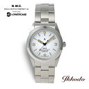 ナバルウォッチ Naval Watch Produced By LOWERCASE ローワーケース 36mm クォーツ 5気圧防水 アクリル風防 ホワイト文字盤 正規品 腕時計 FRXF003