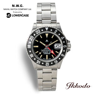 �i�o���E�H�b�` Naval Watch Produced By LOWERCASE ���[���[�P�[�X 40.8mm �������� GMT 5�C���h�� �A�N�������h ���K�i �����Y�r���v FRXD001