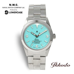 �i�o���E�H�b�` Naval Watch Produced By LOWERCASE ���[���[�P�[�X 36mm �N�H�[�c 5�C���h�� �����~�l�����K���X���{�b�N�X�`�󕗖h �^�[�R�C�Y�u���[������ ���K�i �r���v FRXF008
