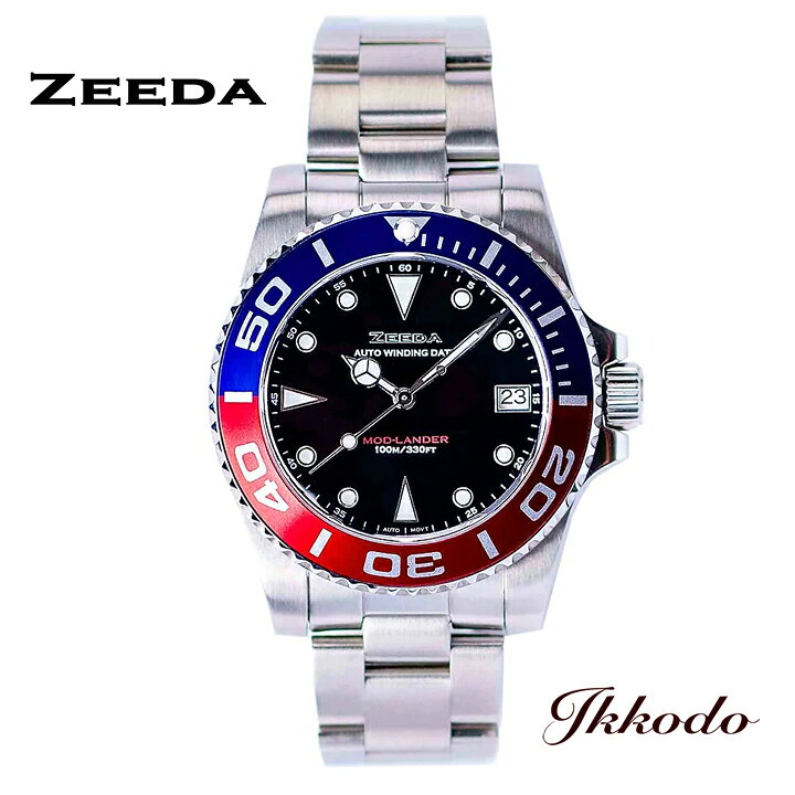 楽天市場】生産終了決定 ジーダ ZEEDA モッドランダー 自動巻き 40mm 