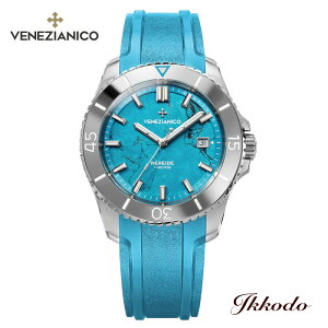 ���F�l�`�A�j�R Venezianico Nereide Turchese 42mm �^�[�R�C�Y������ �^���O�X�e���x�[�� �������� 20�C���h�� �C�^���A�� 2�N�ۏ� ���{�������K�i 4521547
