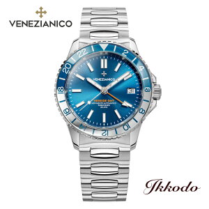 ���F�l�`�A�j�R Venezianico NEREIDE GMT 39mm �������� 20�C���h�� �C�^���A�� 2�N�ۏ� ���{�������K�i 3521502C