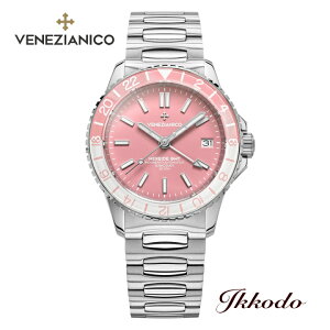 ���F�l�`�A�j�R Venezianico NEREIDE GMT 39mm �������� 20�C���h�� �C�^���A�� 2�N�ۏ� ���{�������K�i 3521506C