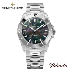 ���F�l�`�A�j�R Venezianico Nereide Tungsteno 42mm �^���O�X�e���x�[�� �������� 20�C���h�� �C�^���A�� 2�N�ۏ� ���{�������K�i 3921540C
