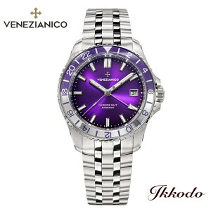 ���F�l�`�A�j�R Venezianico Nereide GMT Grand Tour 39mm �������� 20�C���h�� �C�^���A�� 2�N�ۏ� ���{�������K�i 3521512S