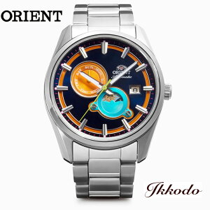 �I���G���g ORIENT �R���e���|�����[�R���N�V���� �I���G���g�X�g���b�g �T���A���h���[�� SUN �� MOON �������� 41.5mm ���K�i �r���v RN-AK0316L RNAK0316L