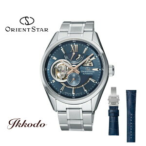 �v���X�e�[�W�V���b�v���胂�f�� �I���G���g�X�^�[ ORIENT STAR ���_���X�P���g�� �������� 41mm 10�C���h�� �ւ��o���h�t�� ���K�i �r���v RK-AV0009L RKAV0009L