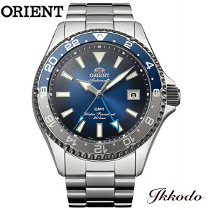 �I���G���g �}�R GMT ORIENT Mako GMT ���胂�f�� �_�C�o�[ �X�e�����X�P�[�X �������� 42.8mm 20�C���h�� ���K�i �r���v RN-BC0005L RNBC0005L