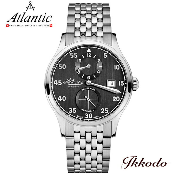 アトランティック ワールドマスター ヘリテージレギュレーター Atlantic Worldmaster Heritage Regulator 自動巻き 42mm 正規品 腕時計 53786.41.63  537864163