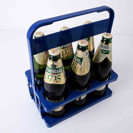 ドリンクホルダー ボトルキャリアー 手提げ 折りたたみ 6本用 ボトルケージ ワインボトル ビール瓶 コンパクト 収納便利 パーティー アウトドア バー用 持ち運び簡単