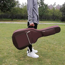 ギターケース 防水 ギターバッグ クラシック アコギ エレキ シンプル 男女兼用 リュック型 手提げ 楽器 アクセサリー ポケット付き アコースティック