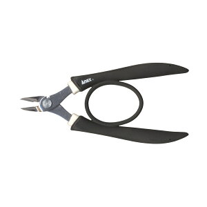 【エントリーでP10倍◆】アネックスツール ステンレス製ラバーグリップニッパー ドライバー ビット 工具 手工具 作業ツール クラフトツール ピンバイス 作業工具 ネジ 精密