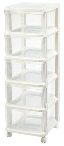 �T���J Bac-05WH �A�`�F�X�g 5�i �z���C�g/�V�{ ���[ �{�b�N�X �����o�� ���Ԏ��[ �y�� �v���X�`�b�N �T�C�Y�� �T�C�Y�W�J �J���[�W�J �L�b�`�� �x�b�h�� �g�C�� ���r���O �����h���[ �N���[�[